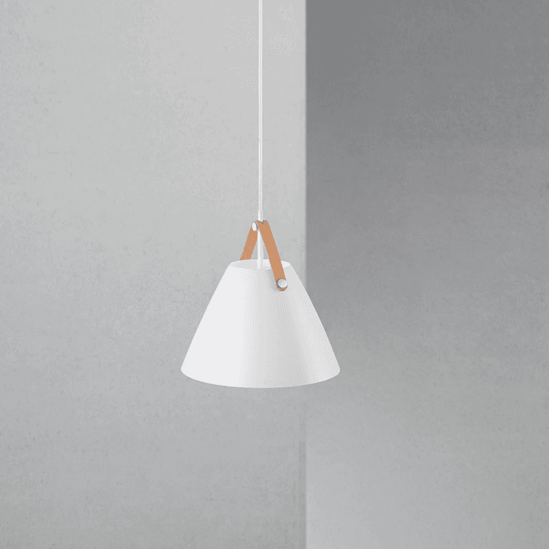 Strap Pendant, H27cm, White