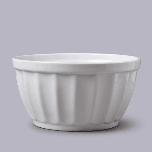 Image showing the Fluted Bowl, 2L, White product.