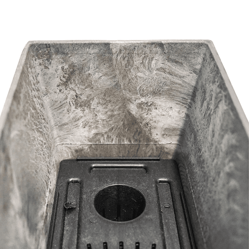 Ella Balcony trough, H17 x D55cm, Grey