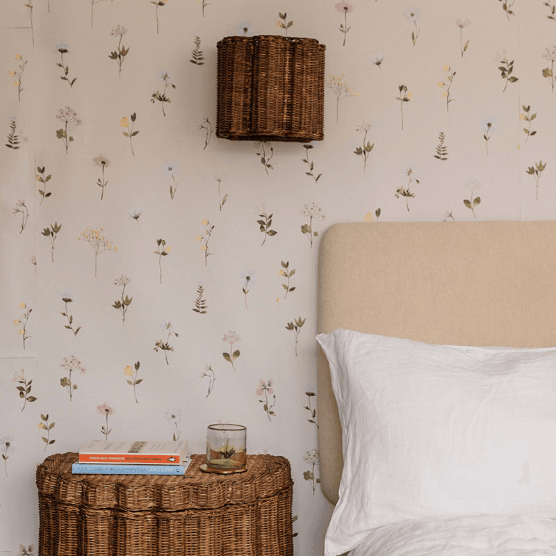 Clover Wall Light, Teak