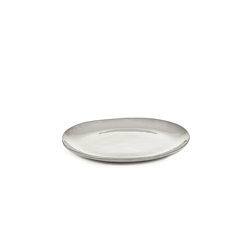 La Mère Set of 2 Plates, D20cm, Off White