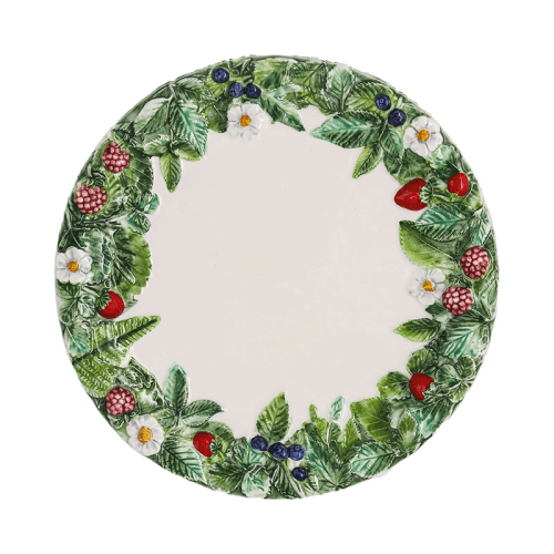 Image showing the Frutti Di Bosco Set of 4 Dinner Plates, D28cm, Multi product.