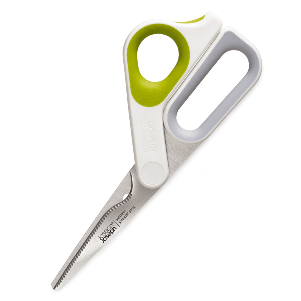 PowerGrip Kitchen scissors, White/Green