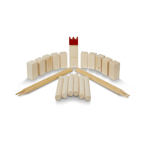 Image showing the Kubb Traditional Outdoor Throwing Game product.