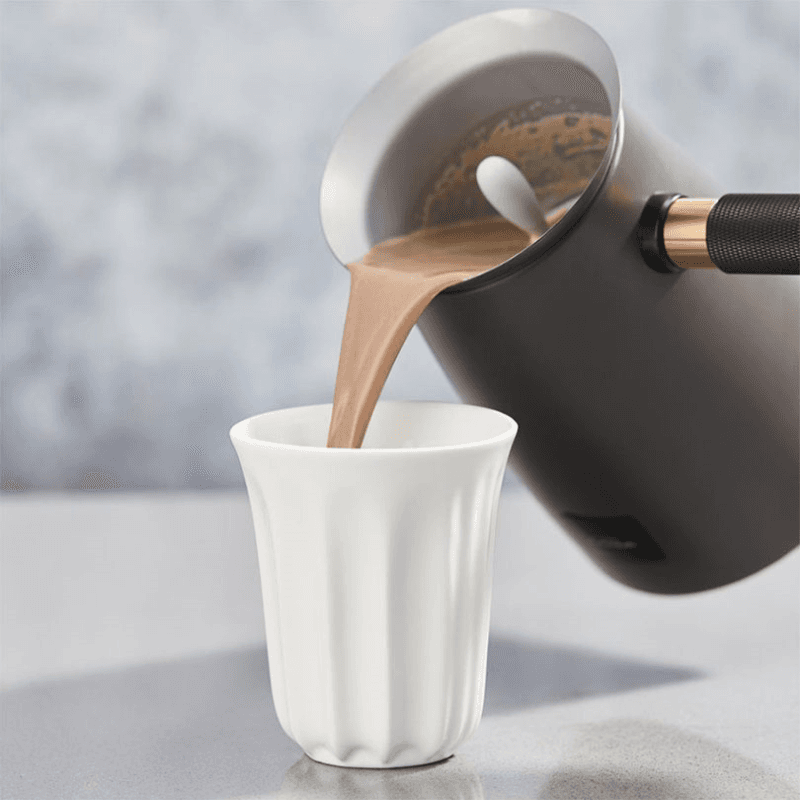 Velvetiser + Everything Hot Chocolat Selection Gift Set, Charcoal