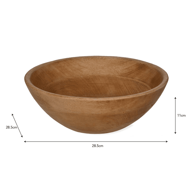 Midford Serving Bowl, Medium, Mango Wood