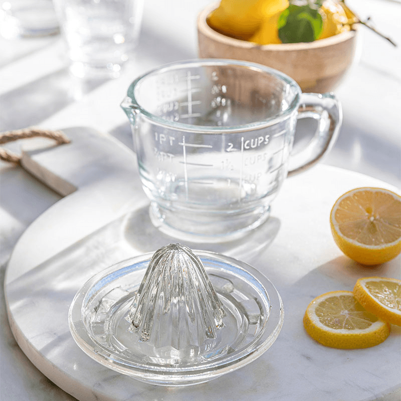 Glass juicer and jug, 600ml