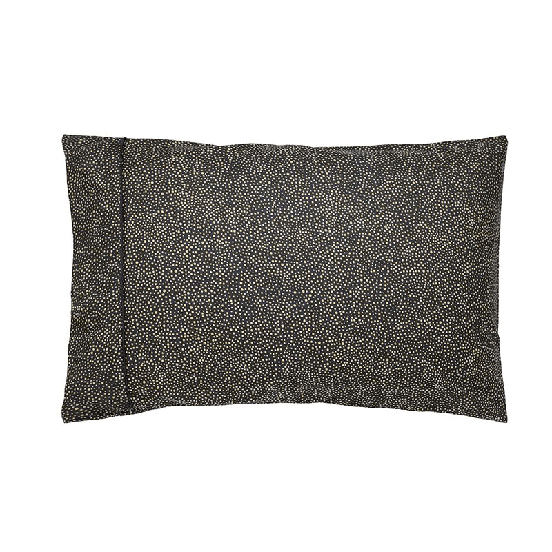 Morris Seaweed Pillowcase Pair, Standard, Black