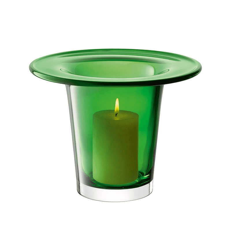 Victoria Vase/Lantern, H19cm, Fern Green