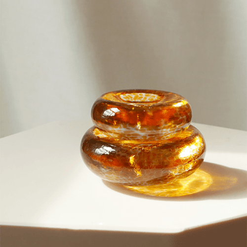 Image showing the Pebble Stack, H6cm, Mapel product.