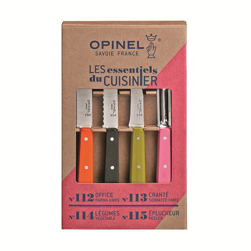 Fifties Kitchen Knife Set, Multi