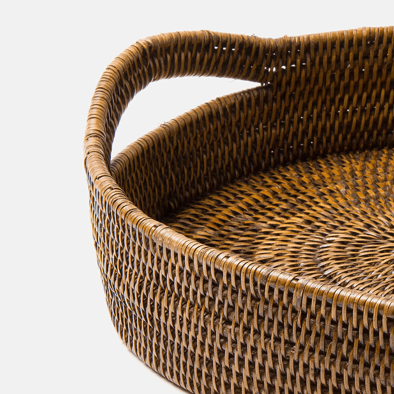 Pegu Rattan Tray, 55 x 40cm, Brown