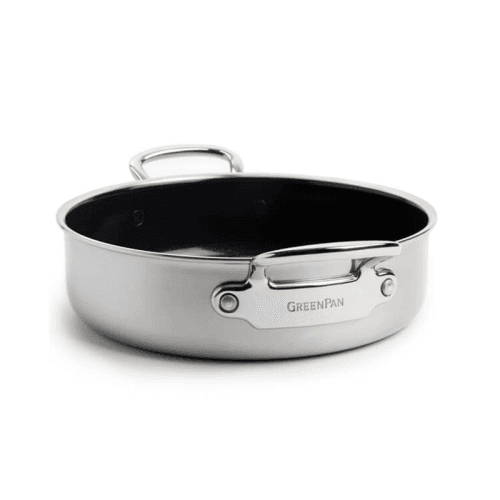 Image showing the Premiere Non-Stick Skillet, 26cm, Stainless Steel product.