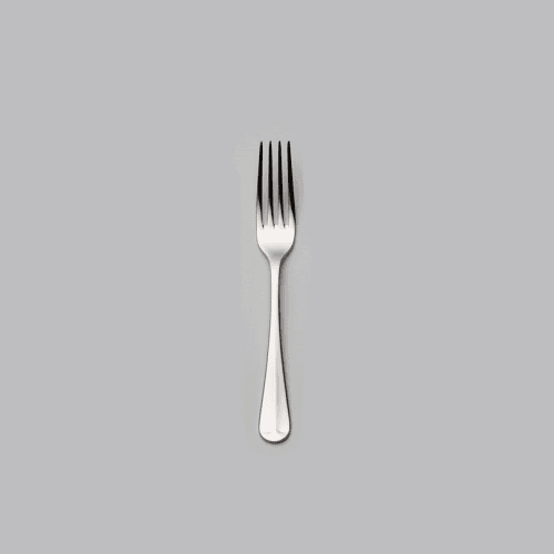 Image showing the Dessert Fork- Rattail, Mirror Finish product.