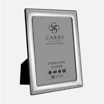 Photo Frame, Portland, Plain Sterling Silver, 6x4"