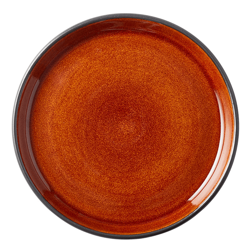 Gastro Plate, D17cm, Amber
