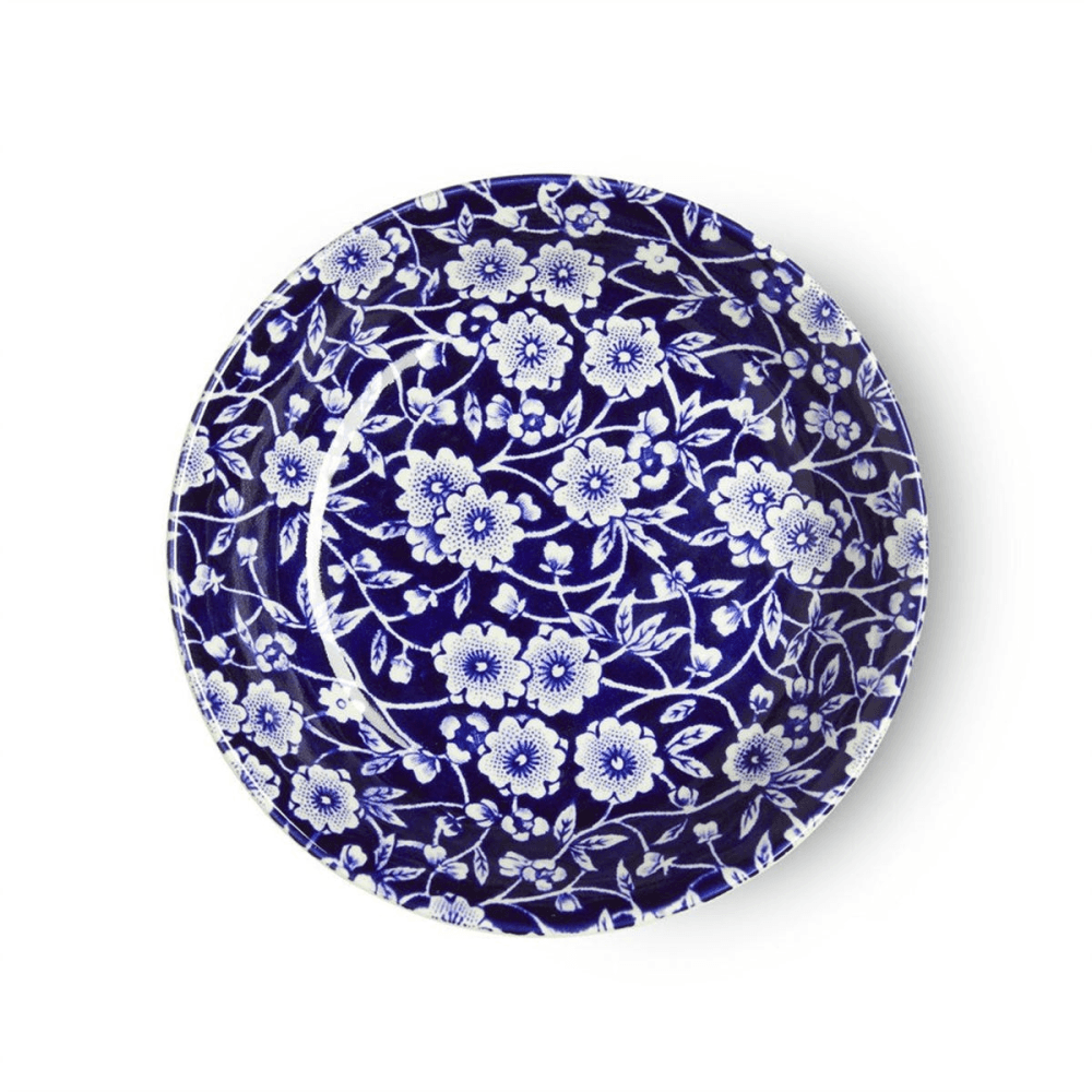 Calico Butter Pat, D12cm, Blue