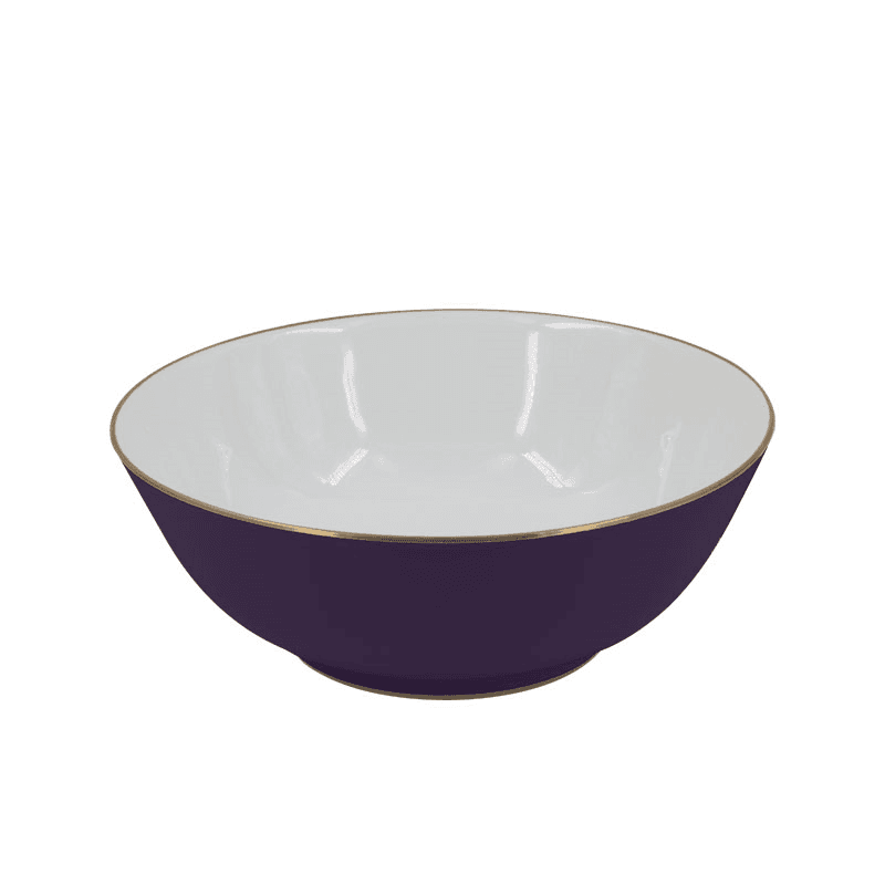 Sous Le Soleil Open Vegetable Dish, W9 x L25cm, Matt Gold Classic Sevres Blue