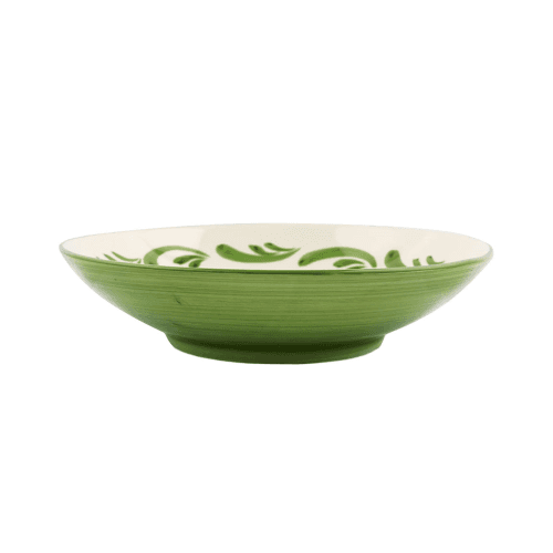Image showing the Celia Serving Bowl, D28.5cm x H7cm, Leaf Green product.