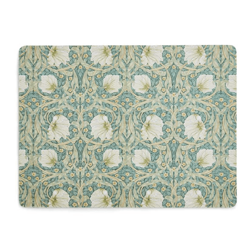 Morris & Co Set of 4 Large Placemats, 40 x 30cm, Green