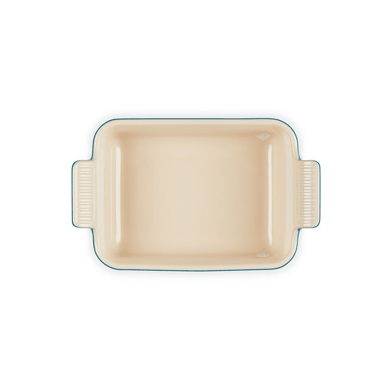 Stoneware Rectangular dish, 1.1L, Deep Teal