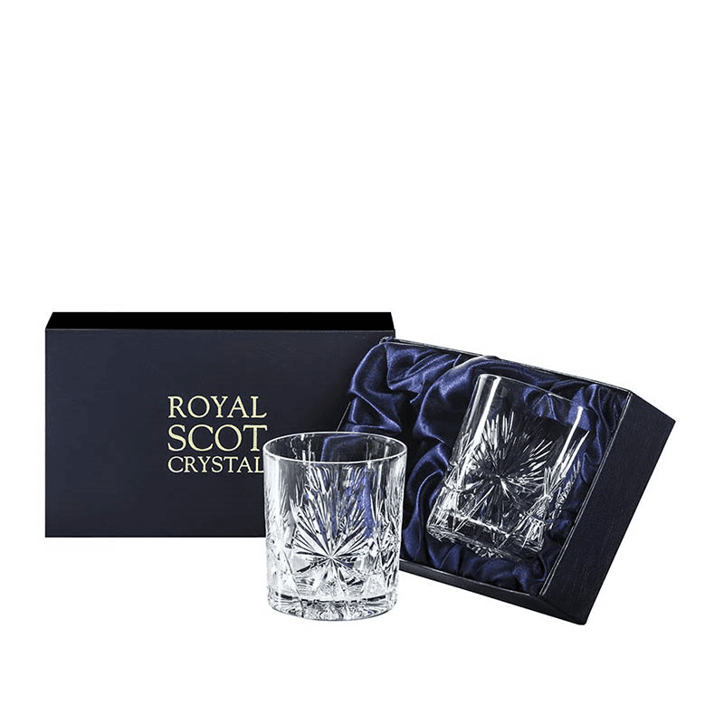 Edinburgh Star Set of 2 Large Tumblers, 330ml, Clear