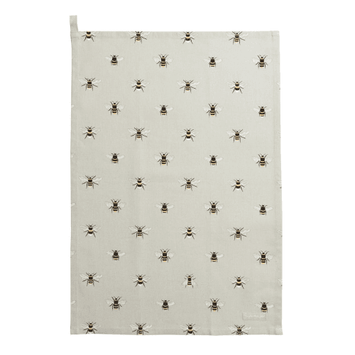 Image showing the Bees Tea towel, 45 x 65cm product.