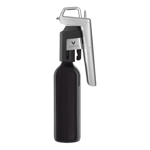 Image showing the Timeless Six + Wine Preservation System, Silver product.