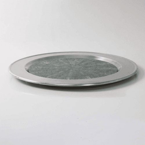 Image showing the Duchess Serving Tray, D53cm, Green Shagreen product.