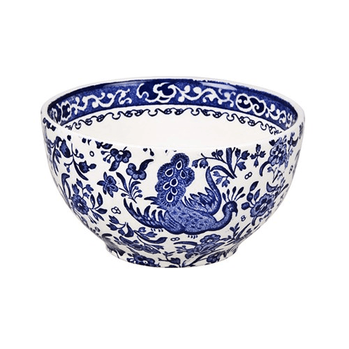 Image showing the Regal Peacock Footed Bowl, D12cm, Blue product.