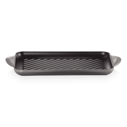 Image showing the Traditional Cast Iron Rectangular Grill, 32cm, Flint product.