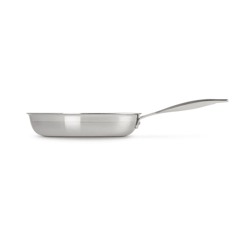 Classic 3-ply Uncoated Frying Pan, 24cm, Stainless Steel
