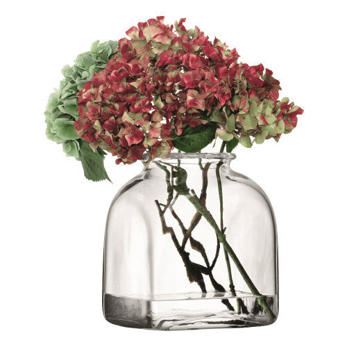 Image showing the Umberto Vase, 24cm, clear product.