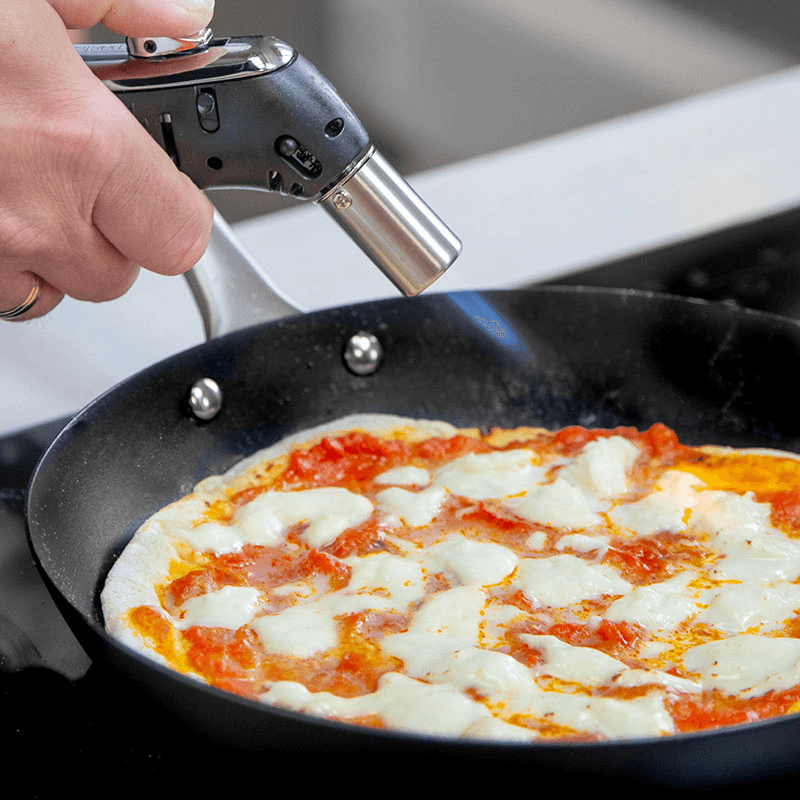 Professional cooks blow torch, chrome