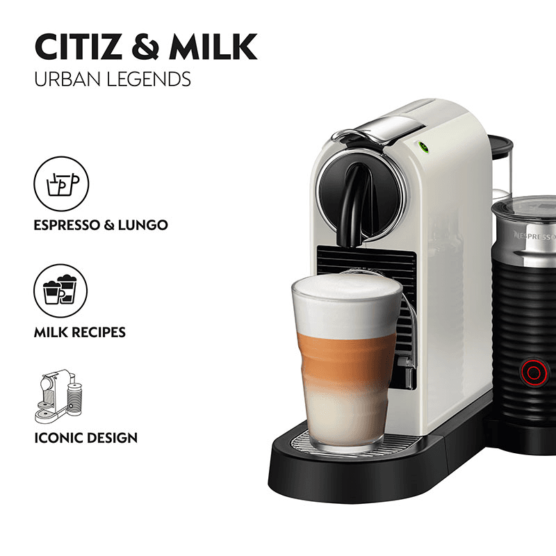 Citiz with Aeroccino Coffee Machine, White