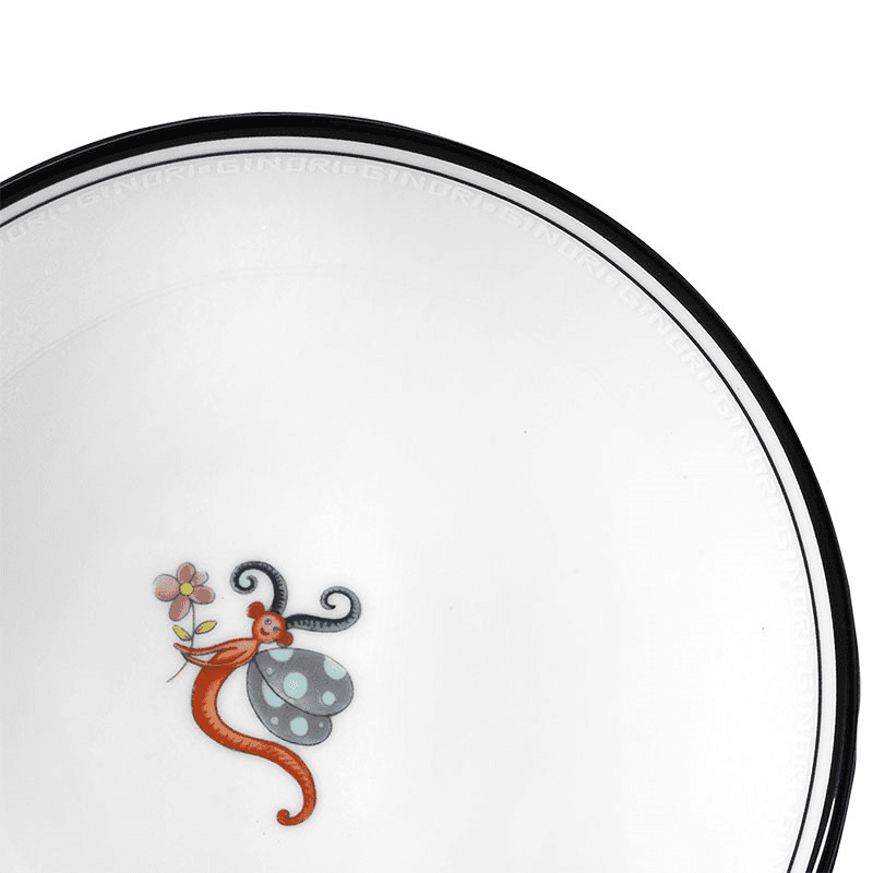 Arcadia Set of 4 Fruit Bowls, D16.5cm, White