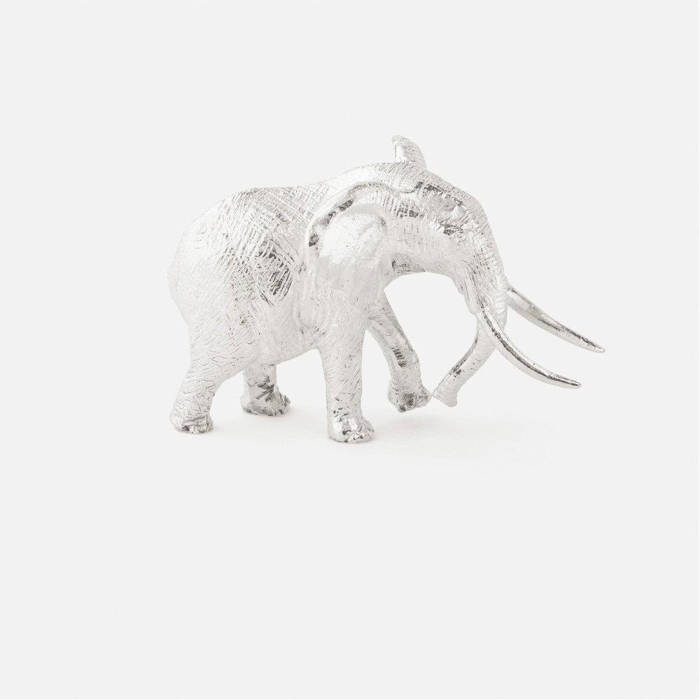 The Highland Safari Collection Small figurine, L9 x W4 x H6cm, Elephant Bull