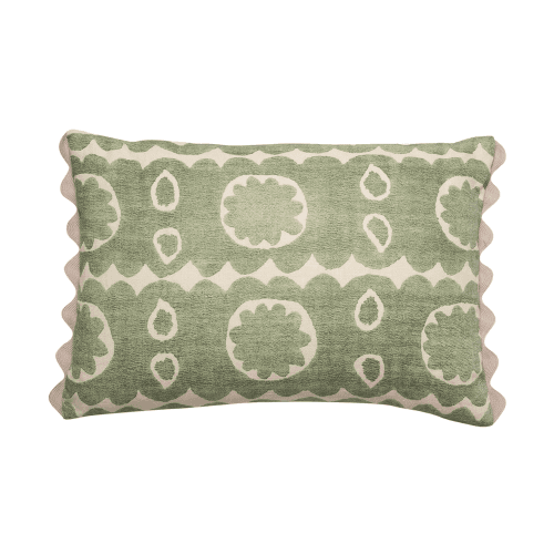 Image showing the Osborne Cushion, 35 x 50cm, Green product.