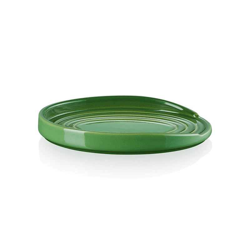 Oval Spoon Rest, Bamboo Green