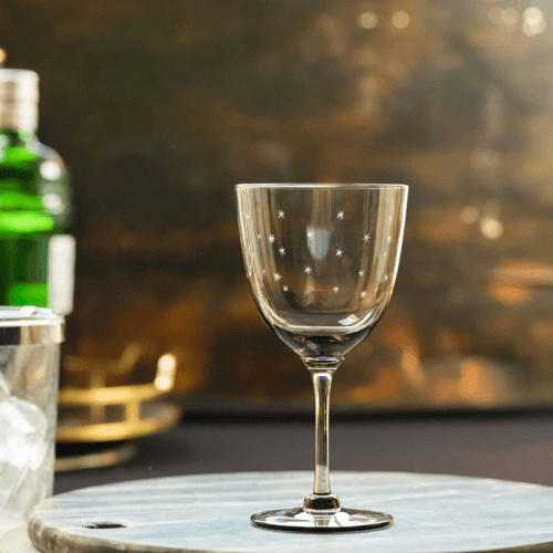 Image showing the Stars Set of 4 Wine Glasses, 250ml, Smoky product.