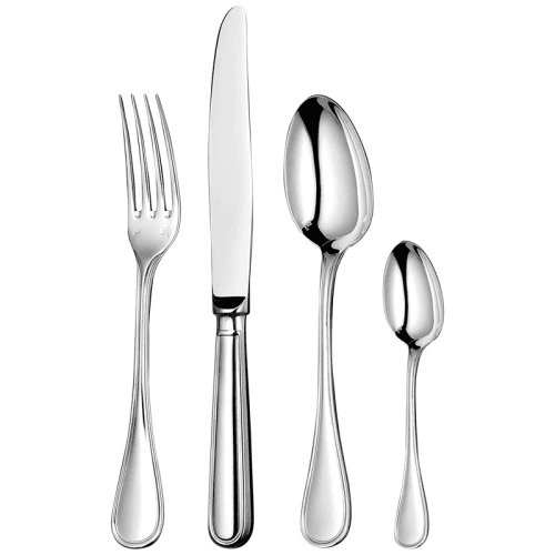 Image showing the Concorde 24-Piece Cutlery Set with Case, Silver product.