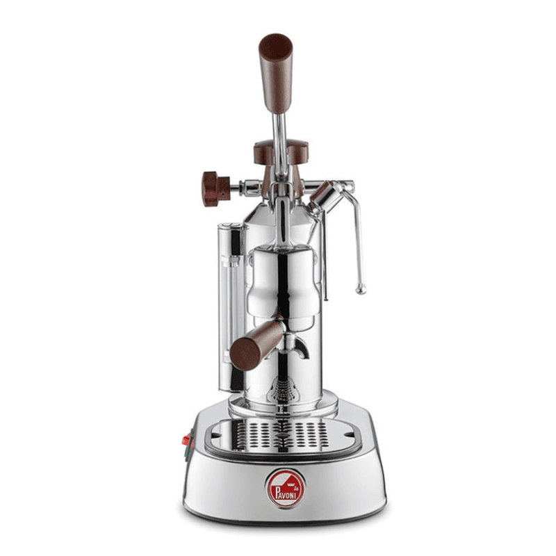 Europiccola Lusso Coffee Machine, Wood/Stainless Steel