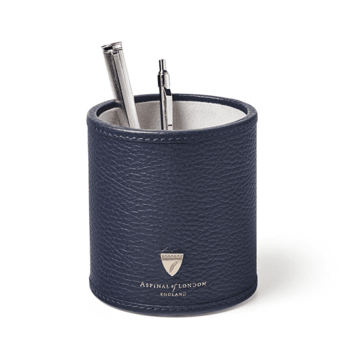 Image showing the RoundPenPot, H10 x W9cm, NavyPebble product.