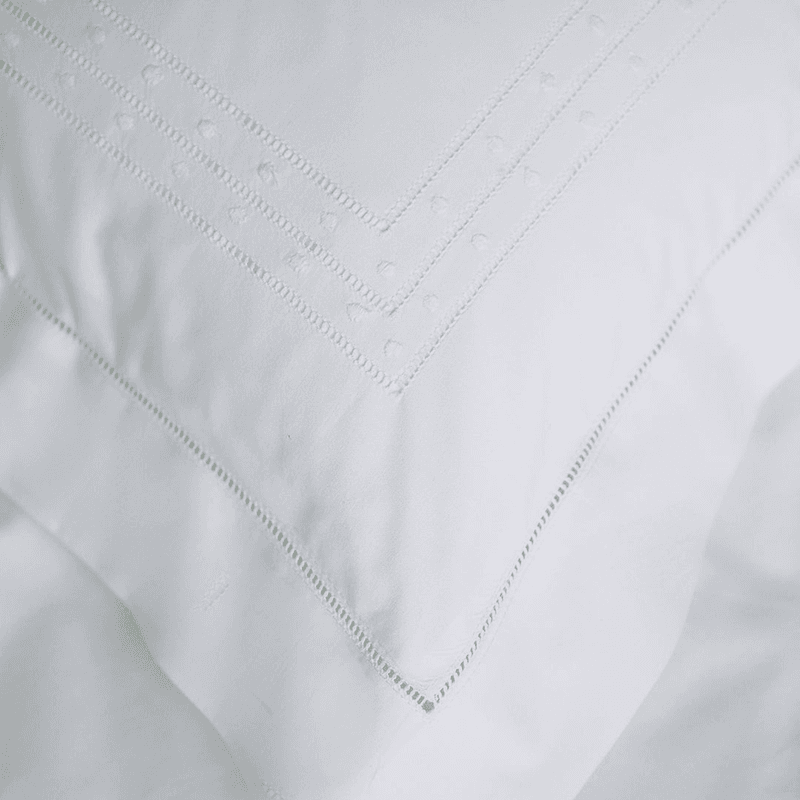 Matilda Pillowcase, Super King, White