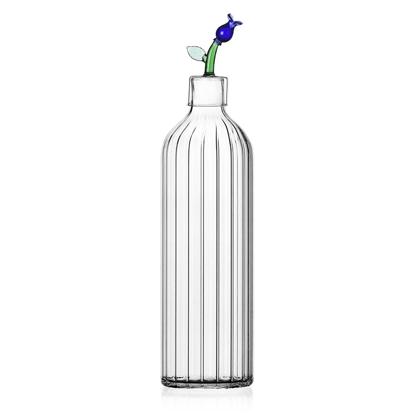 Botanica Flower Optic Bottle, 1L, Blue