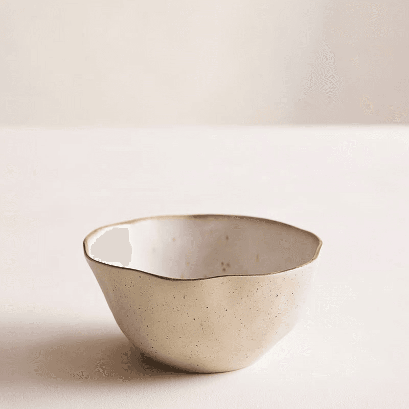 Emden Set of 4 Cereal Bowls, D11cm, Cream