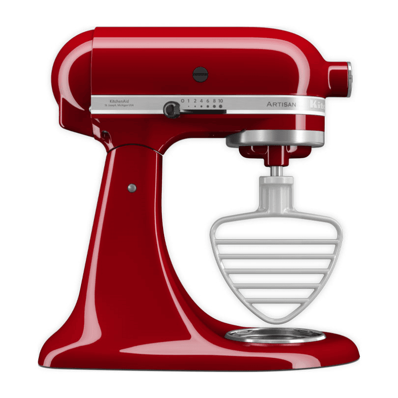 Pastry Beater & Scraper, White