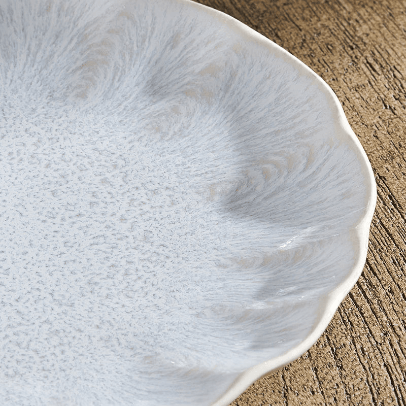 Aruvi Dinner Plate, D27.5cm, Cream