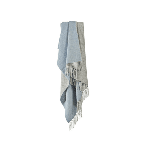 Image showing the Dartmoor Throw, 150 x 183cm, Blue Mist product.