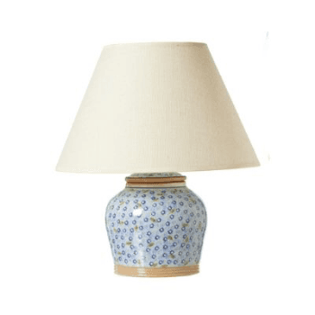 Image showing the Lamp Base, Lawn, Light Blue, Ceramic, 7" product.
